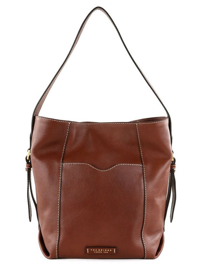 THE BRIDGE Schultertasche Hobo, aus echtem Rindsleder THE BRIDGE Schultertasche Hobo, aus echtem Rindsleder von THE BRIDGE