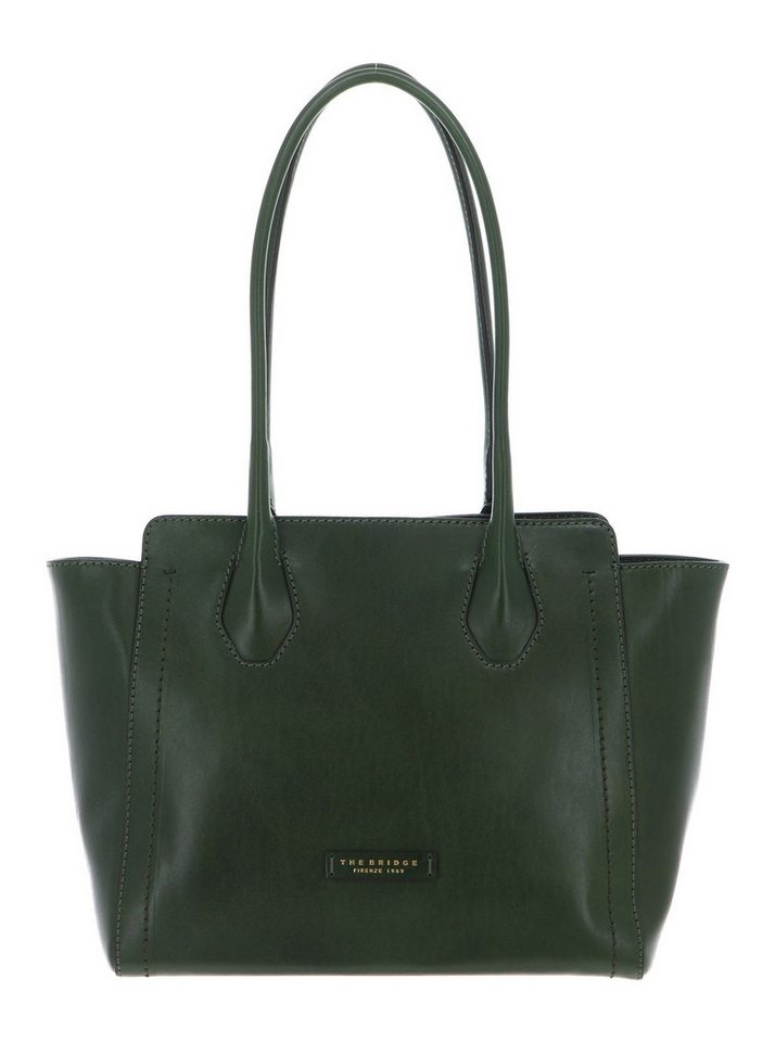 THE BRIDGE Schultertasche Shopping Bag, aus echtem Rindsleder von THE BRIDGE