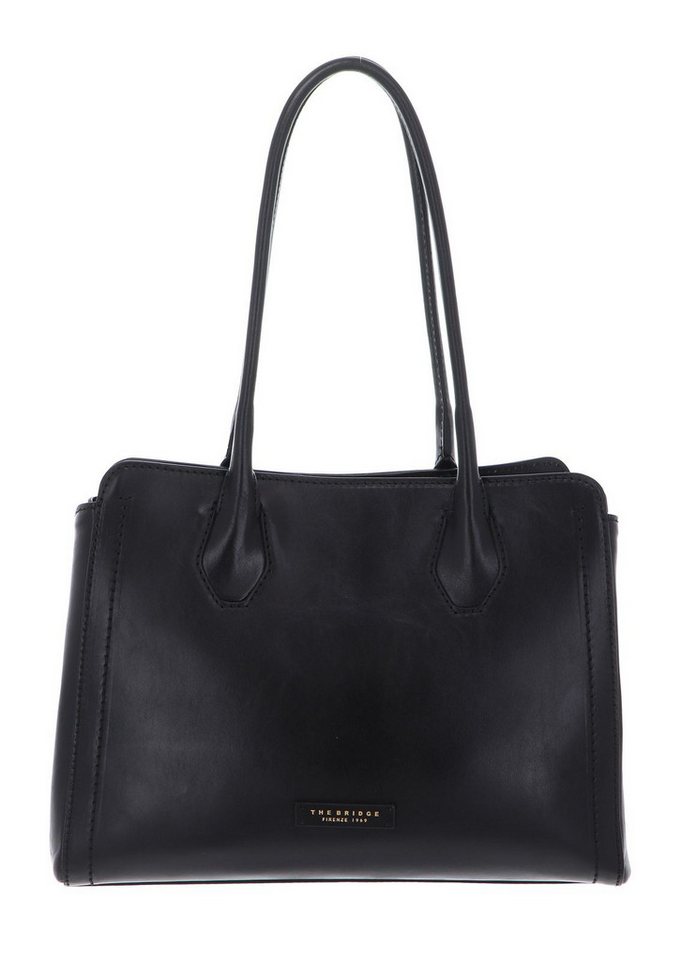 THE BRIDGE Schultertasche Shopping Bag, aus echtem Rindsleder von THE BRIDGE