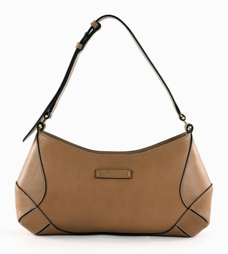 THE BRIDGE Schultertasche Shoulderbag, aus echtem Rindsleder von THE BRIDGE