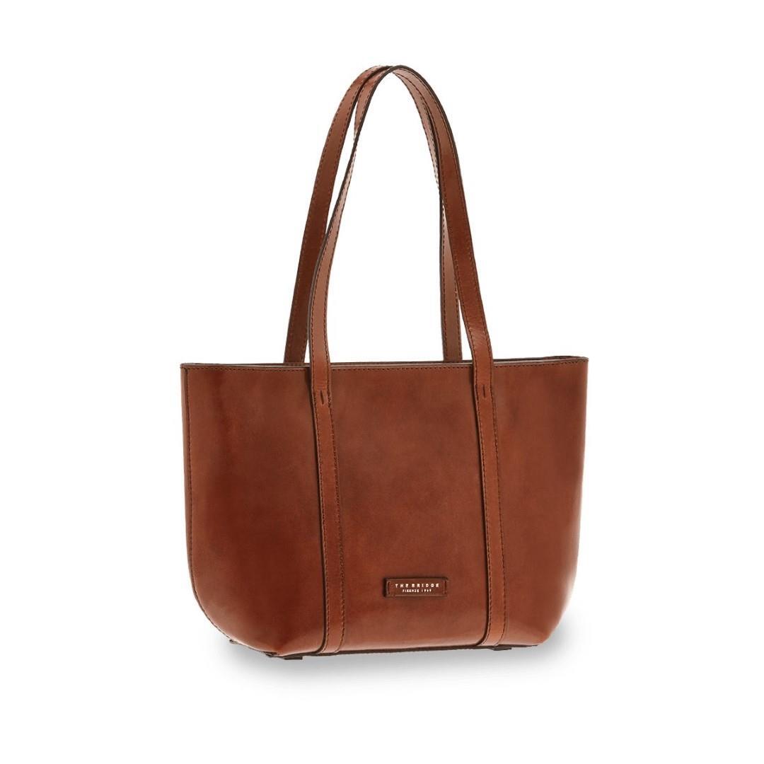 THE BRIDGE - Tasche Shopping Marrone Cognac von THE BRIDGE