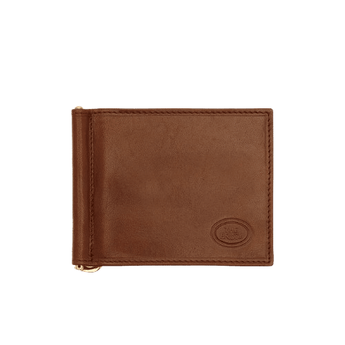 THE BRIDGE - The Bridge Kartenetui mit Geldklammer, Braun von THE BRIDGE