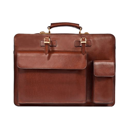 THE BRIDGE - The Bridge Leder Aktentasche, Braun von THE BRIDGE