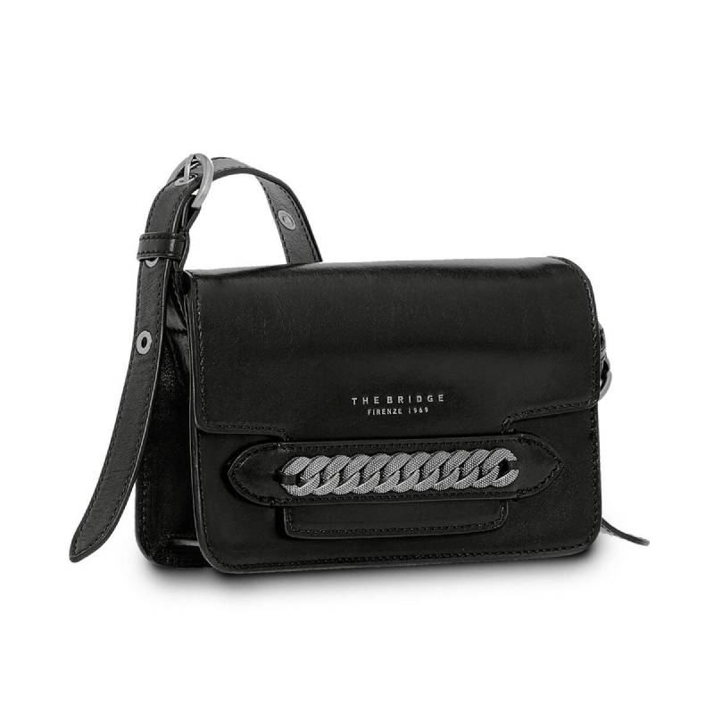 THE BRIDGE - The Bridge Nove B Schultertasche Nero von THE BRIDGE