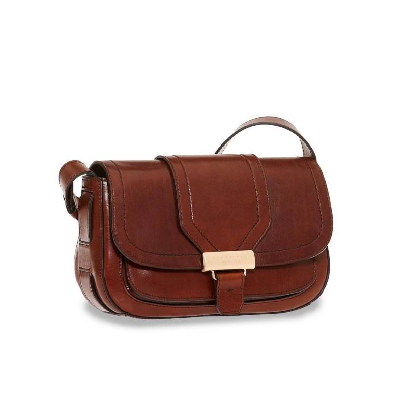 THE BRIDGE - Üb-Handtasche Baguette Tasche Benedetta Marrone Braun von THE BRIDGE