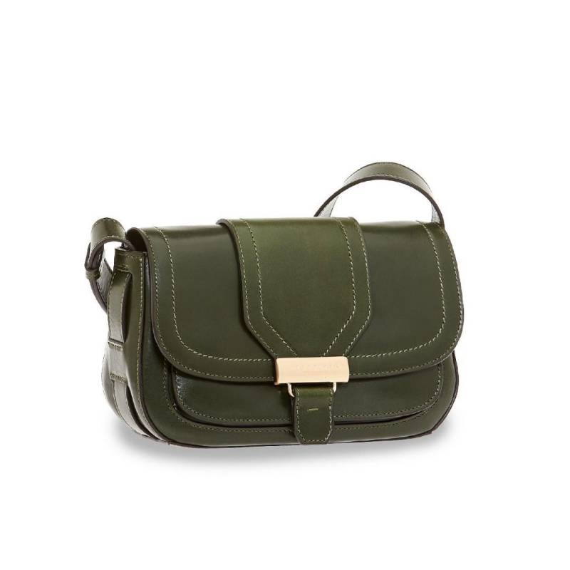 THE BRIDGE - Üb-Handtasche Baguette Tasche Benedetta Tirolo Grün von THE BRIDGE