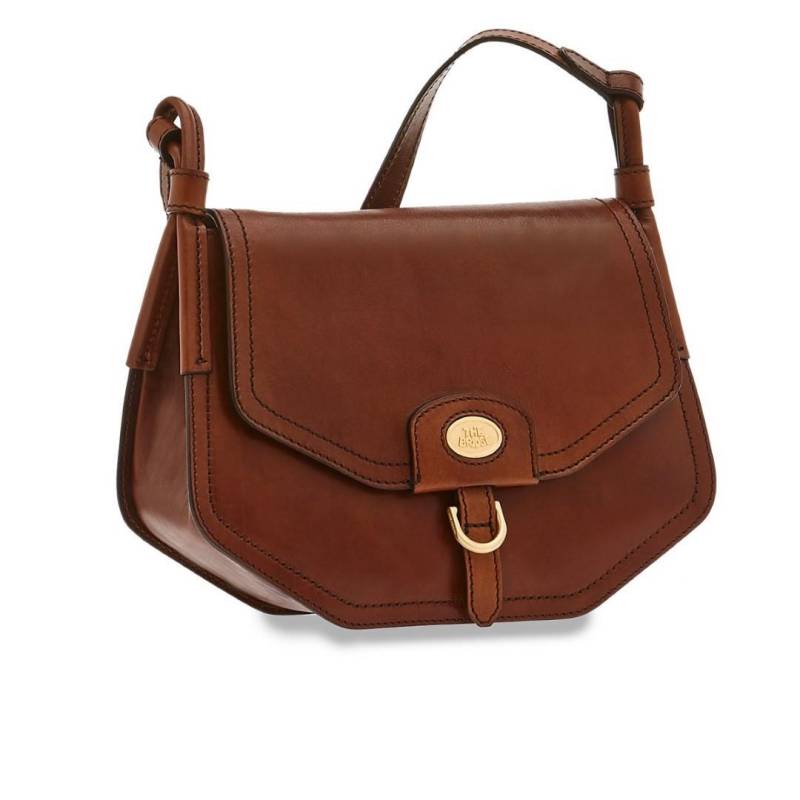 THE BRIDGE - Üb-Handtasche Crossbody L Marrone Cognac von THE BRIDGE