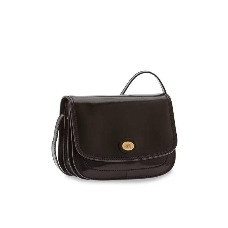 THE BRIDGE - Üb-Handtasche Flapbag Classic Nero Abb. Oro Schwarz von THE BRIDGE