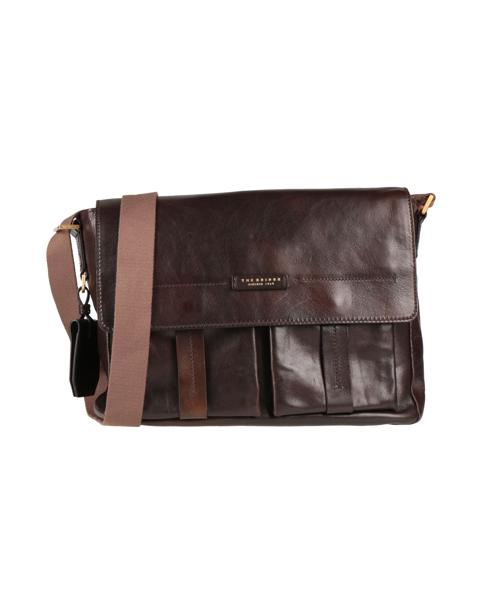 THE BRIDGE Umhängetasche Damen Dunkelbraun von THE BRIDGE