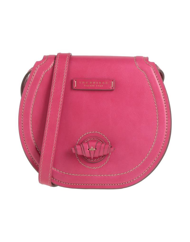 THE BRIDGE Umhängetasche Damen Fuchsia von THE BRIDGE