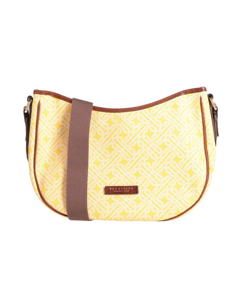 THE BRIDGE Umhängetasche Damen Gelb von THE BRIDGE