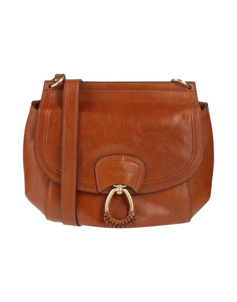 THE BRIDGE Umhängetasche Damen Lederfarben von THE BRIDGE