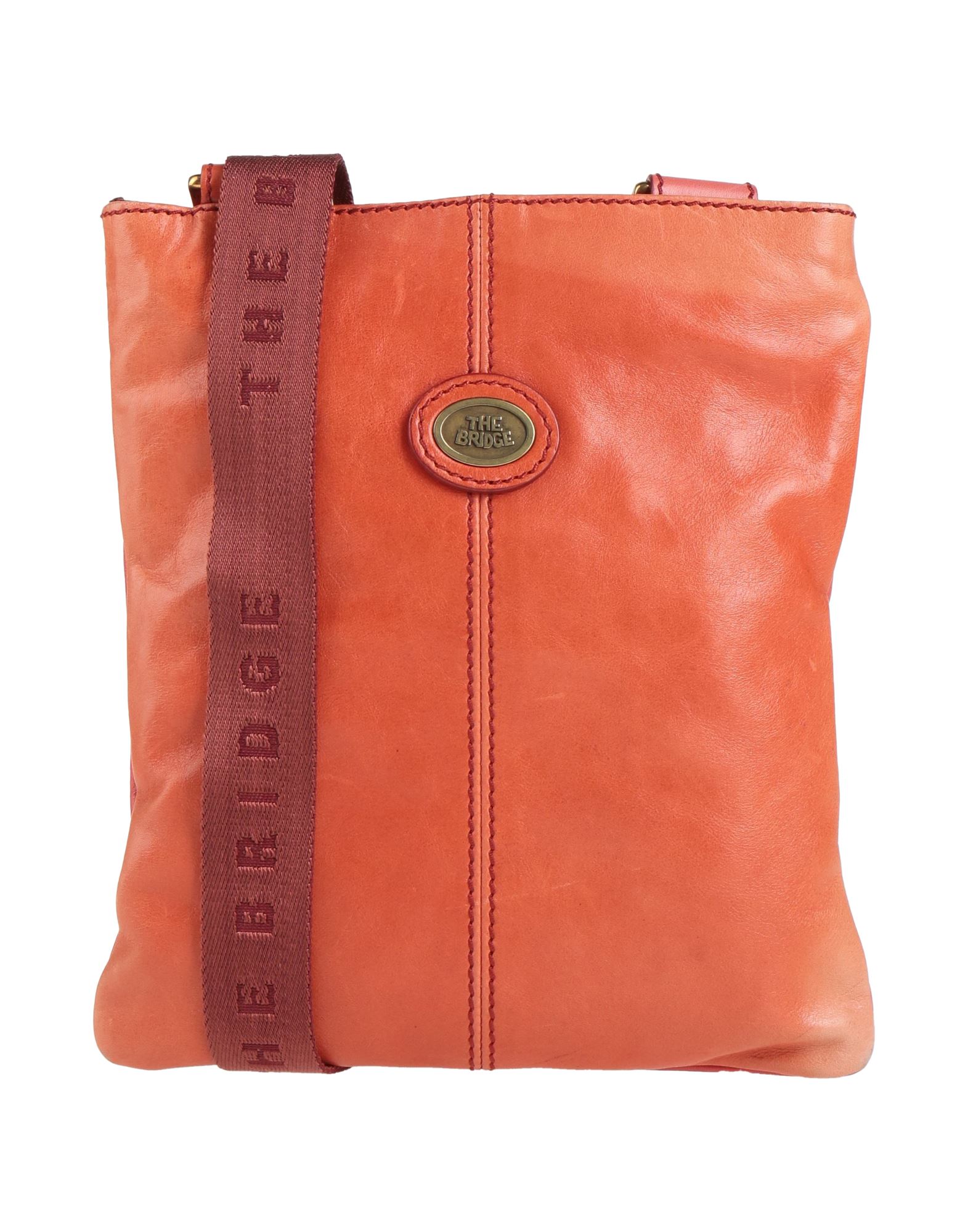 THE BRIDGE Umhängetasche Damen Rostrot von THE BRIDGE