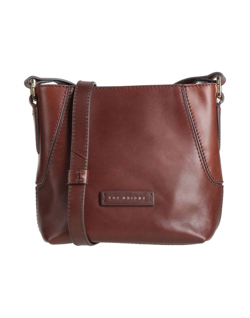 THE BRIDGE Umhängetasche Damen Schokobraun von THE BRIDGE