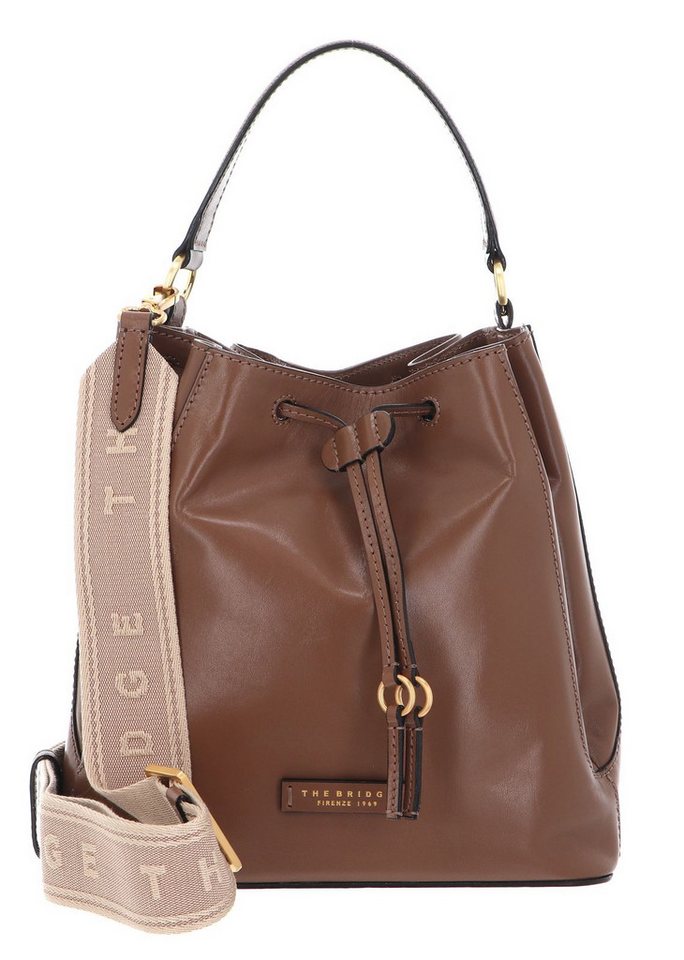 THE BRIDGE Umhängetasche Fiammetta, aus echtem Rindsleder von THE BRIDGE