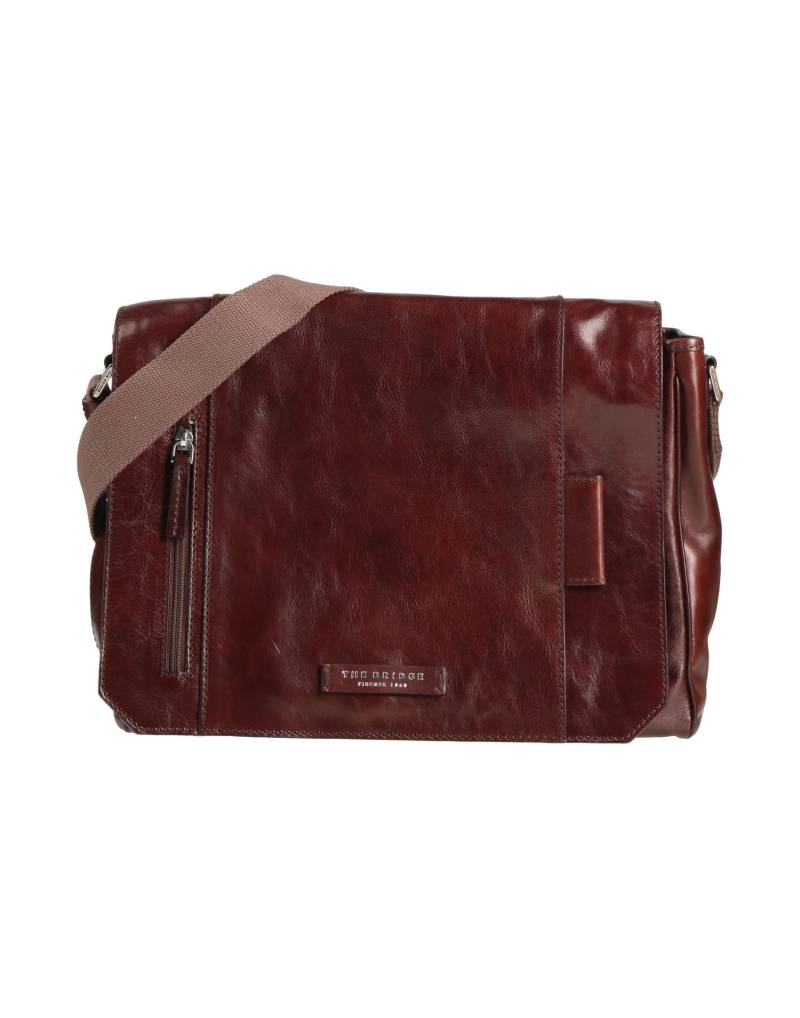 THE BRIDGE Umhängetasche Herren Braun von THE BRIDGE