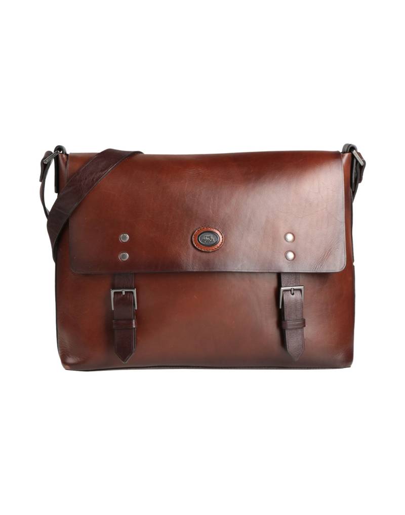 THE BRIDGE Umhängetasche Herren Dunkelbraun von THE BRIDGE