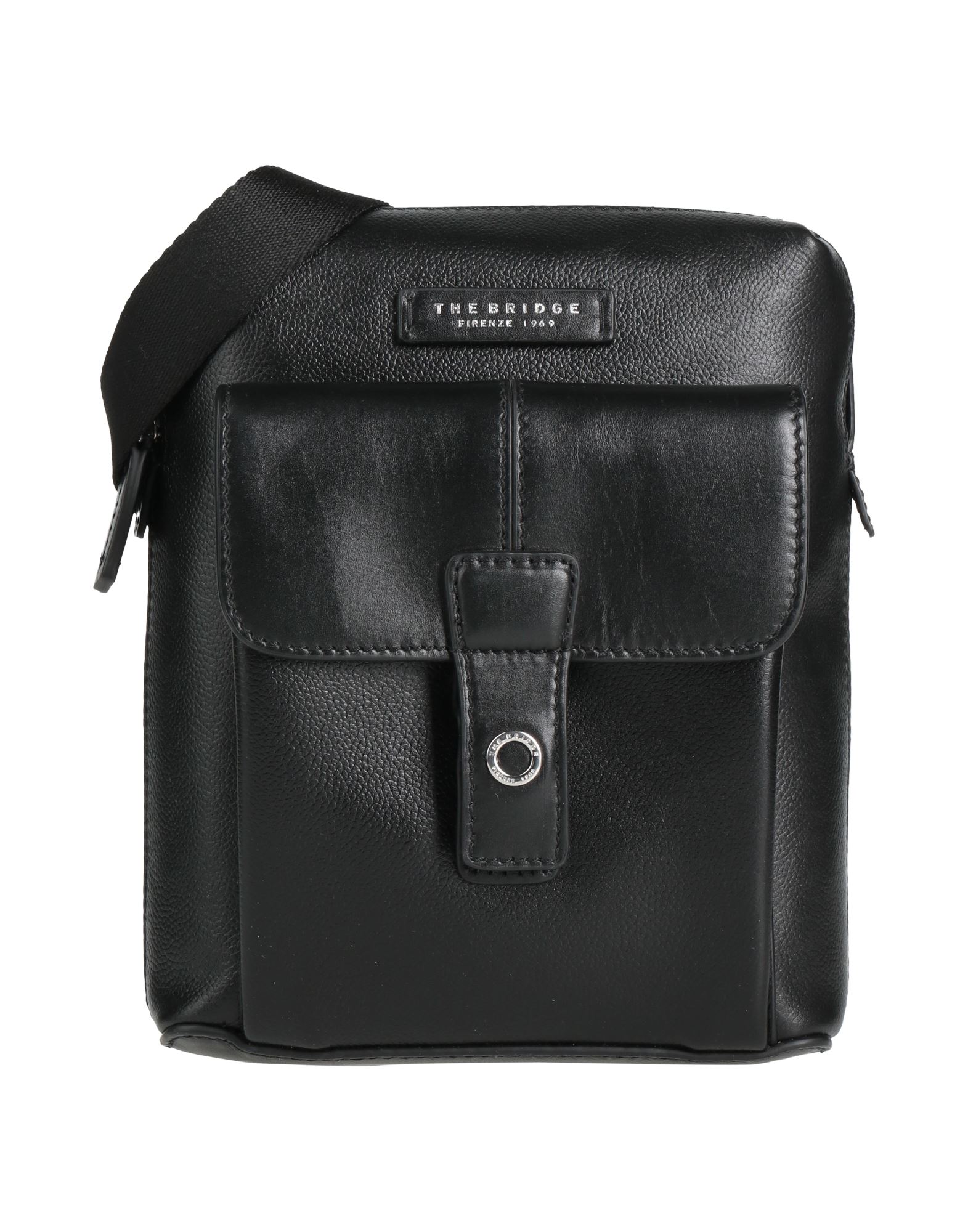 THE BRIDGE Umhängetasche Herren Schwarz von THE BRIDGE