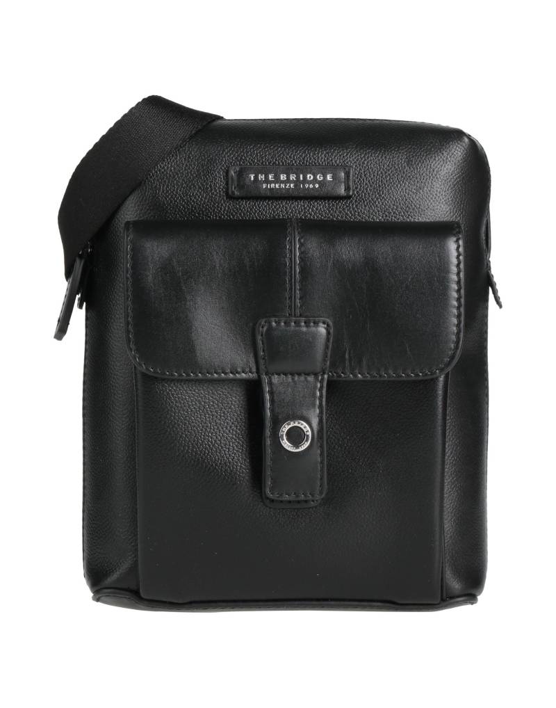 THE BRIDGE Umhängetasche Herren Schwarz von THE BRIDGE