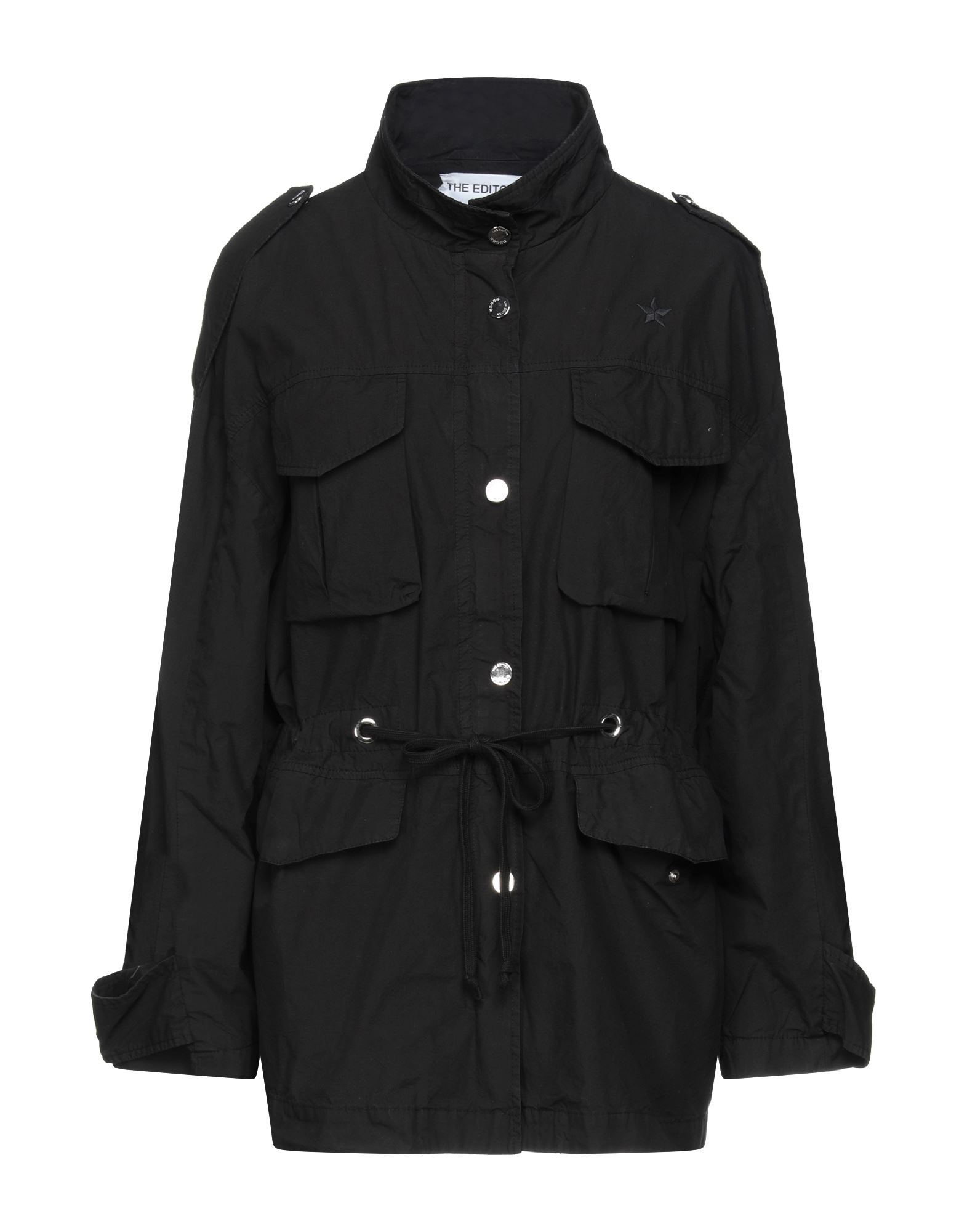 THE EDITOR Jacke & Anorak Damen Schwarz von THE EDITOR