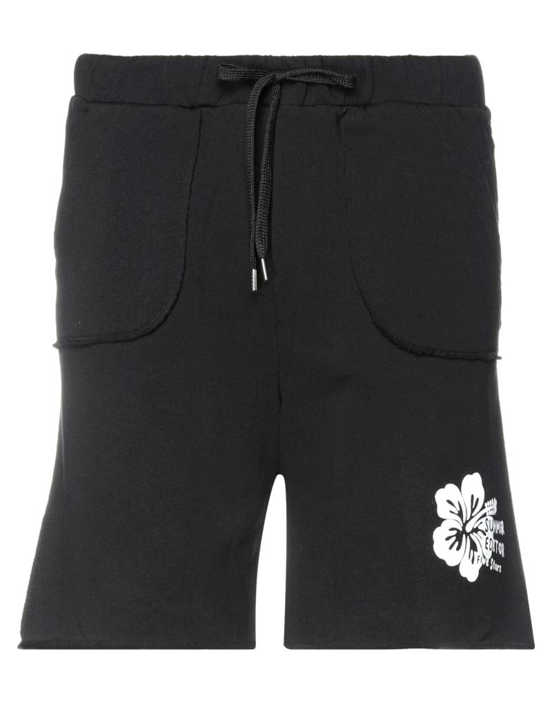 THE EDITOR Shorts & Bermudashorts Herren Schwarz von THE EDITOR