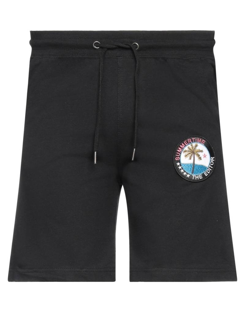 THE EDITOR Shorts & Bermudashorts Herren Schwarz von THE EDITOR