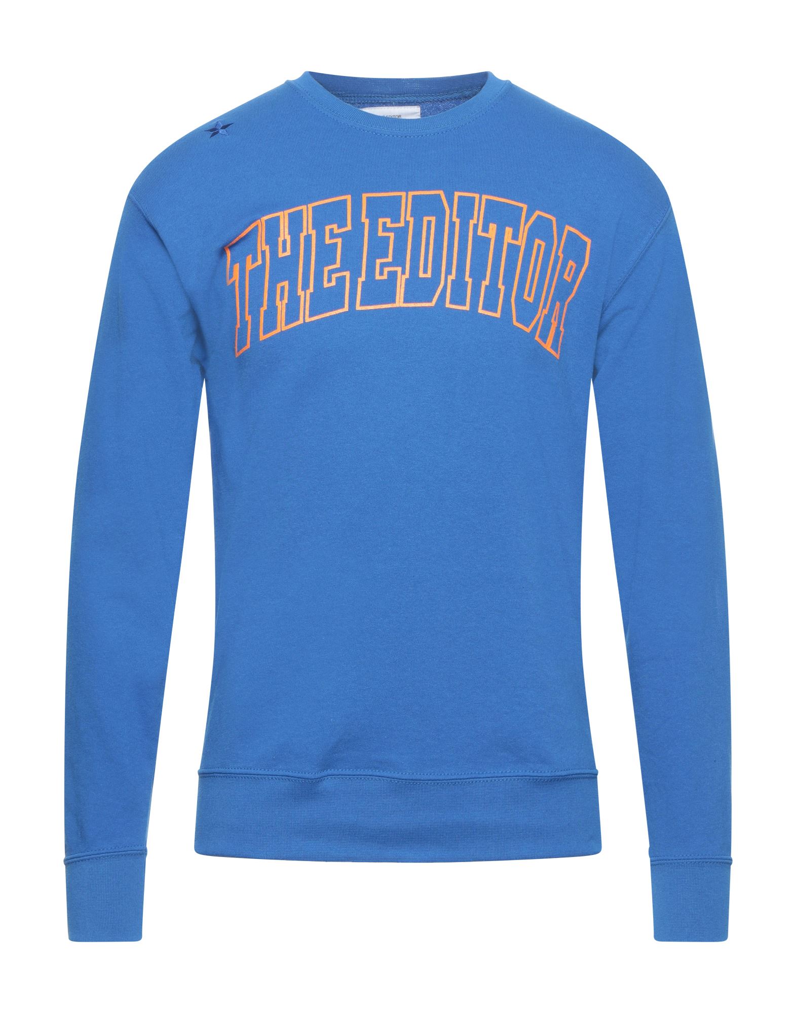 THE EDITOR Sweatshirt Herren Blau von THE EDITOR