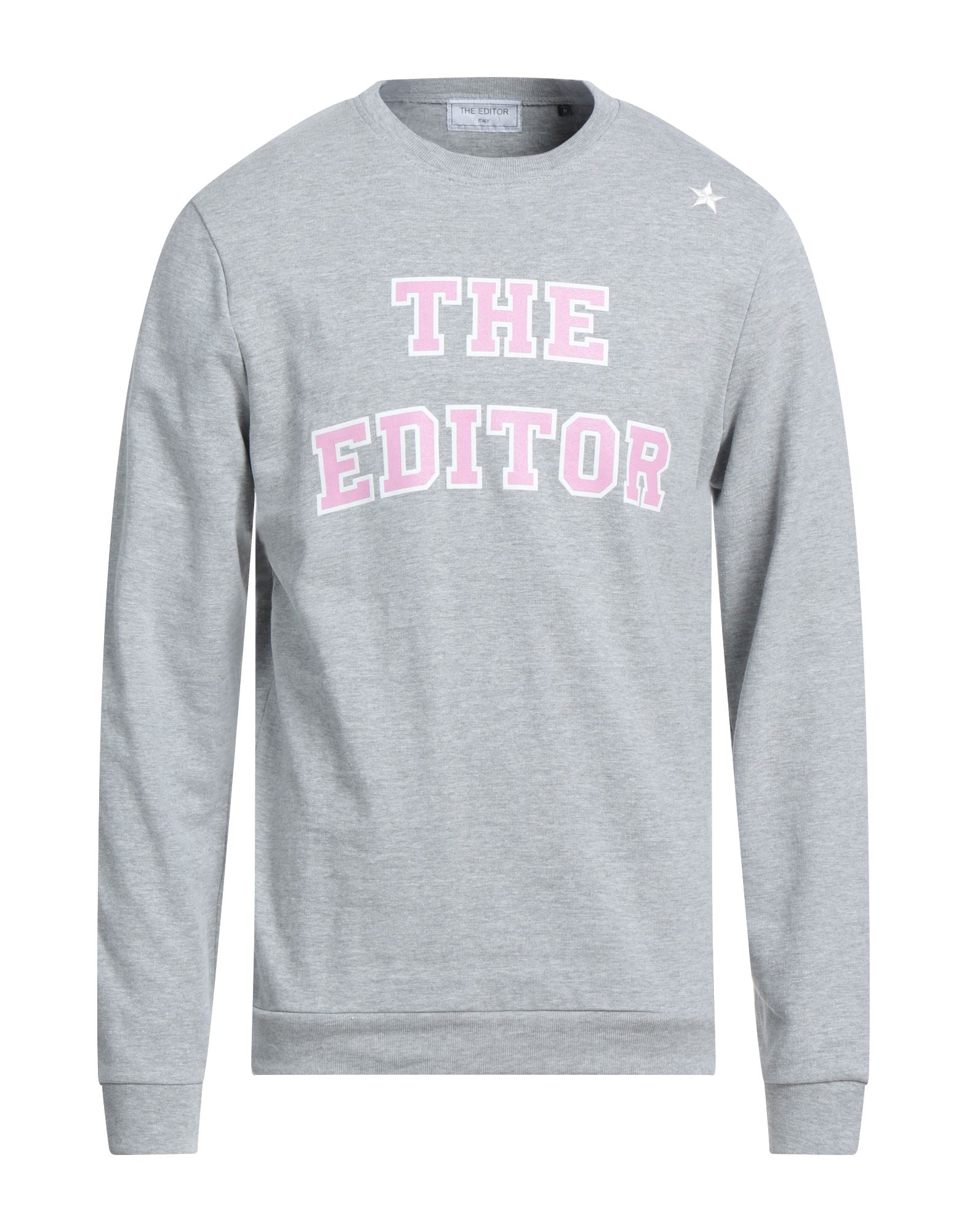 THE EDITOR Sweatshirt Herren Grau von THE EDITOR