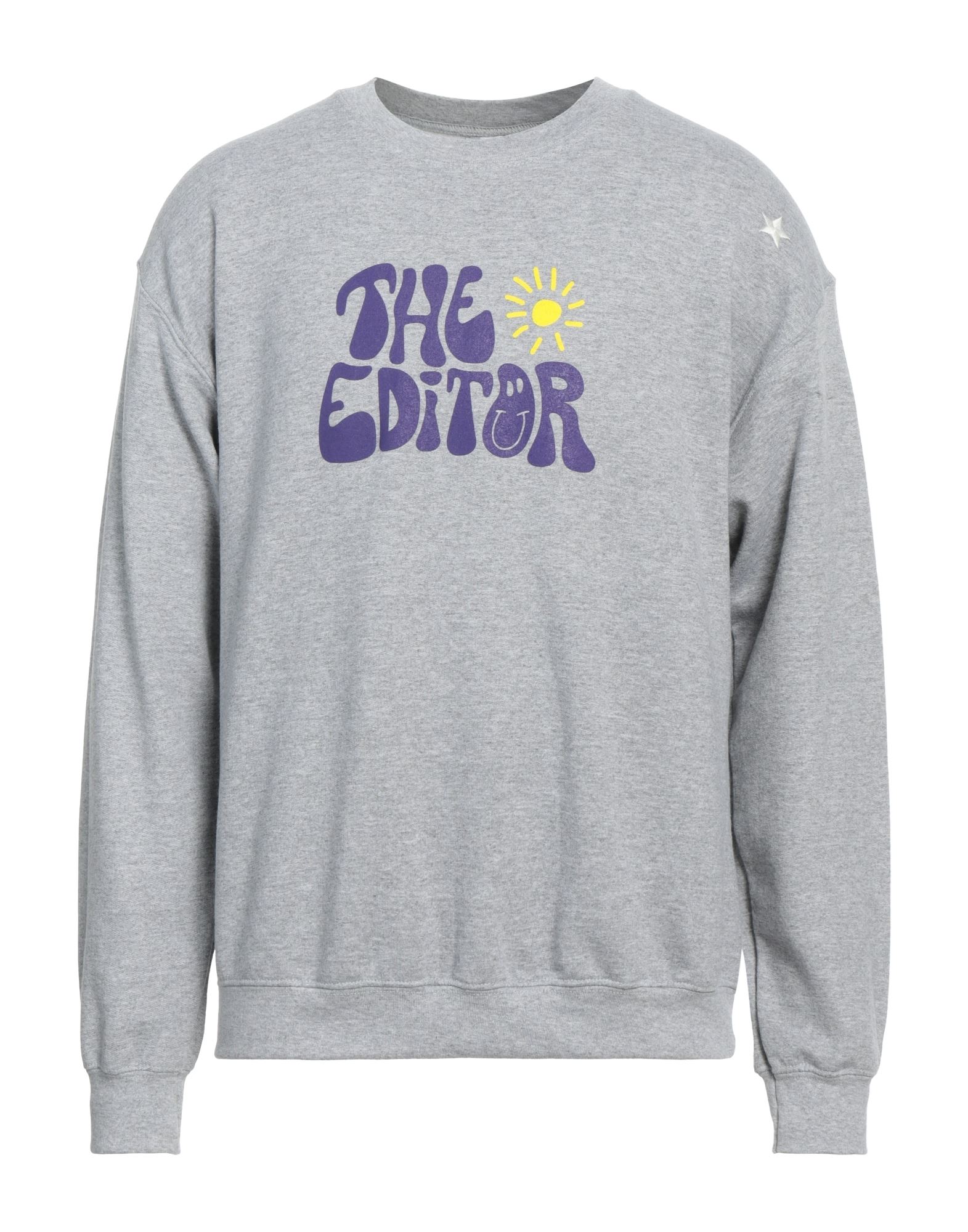 THE EDITOR Sweatshirt Herren Grau von THE EDITOR