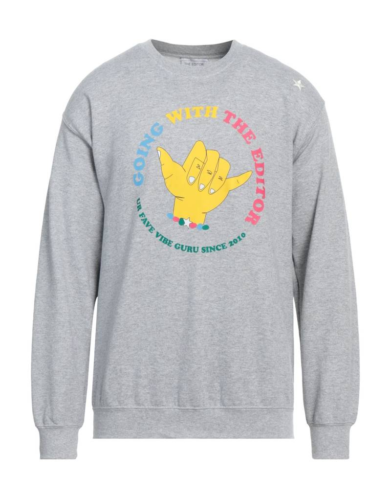 THE EDITOR Sweatshirt Herren Grau von THE EDITOR