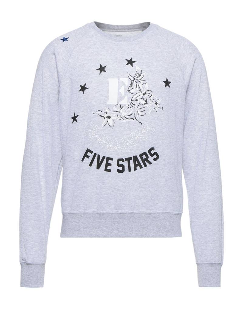 THE EDITOR Sweatshirt Herren Hellgrau von THE EDITOR