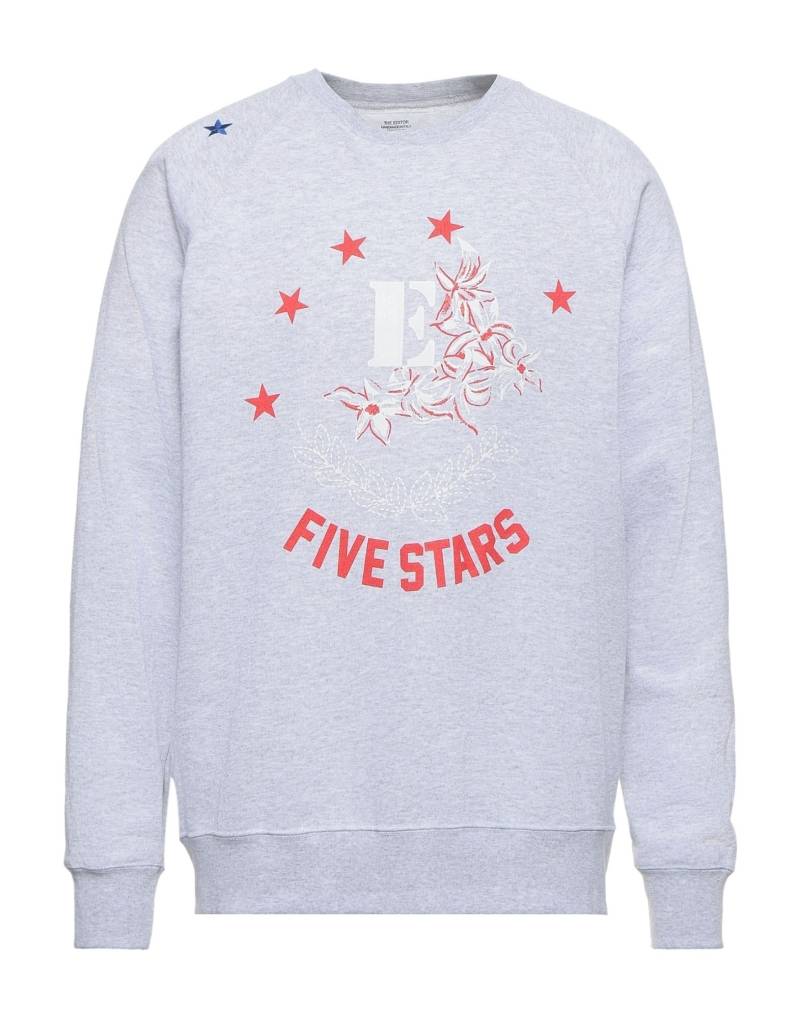 THE EDITOR Sweatshirt Herren Hellgrau von THE EDITOR