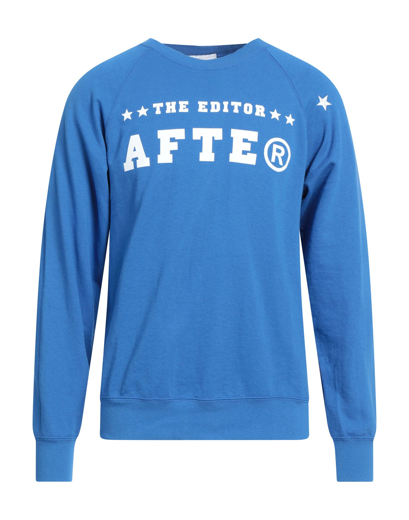 THE EDITOR Sweatshirt Herren Azurblau von THE EDITOR