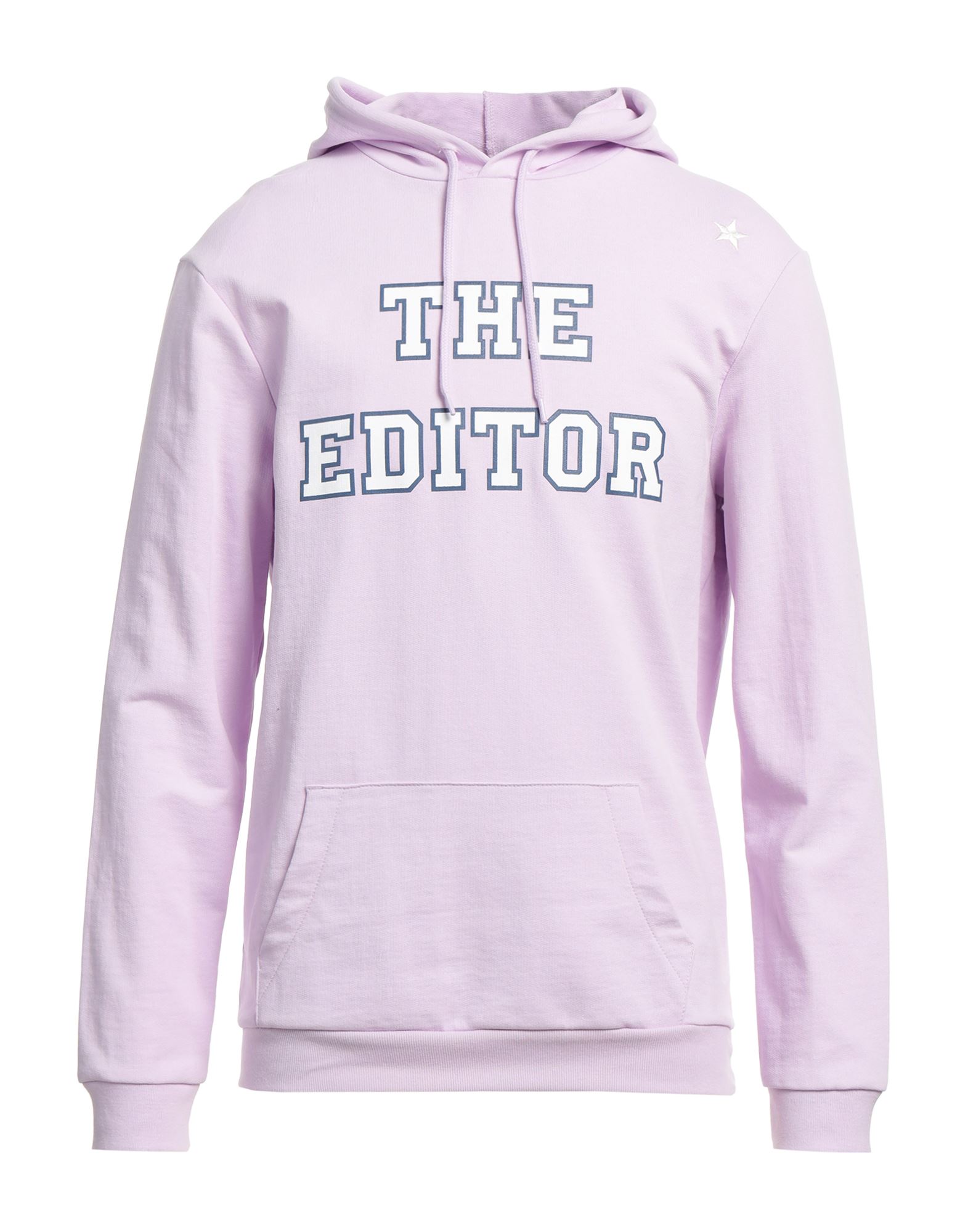 THE EDITOR Sweatshirt Herren Lila von THE EDITOR