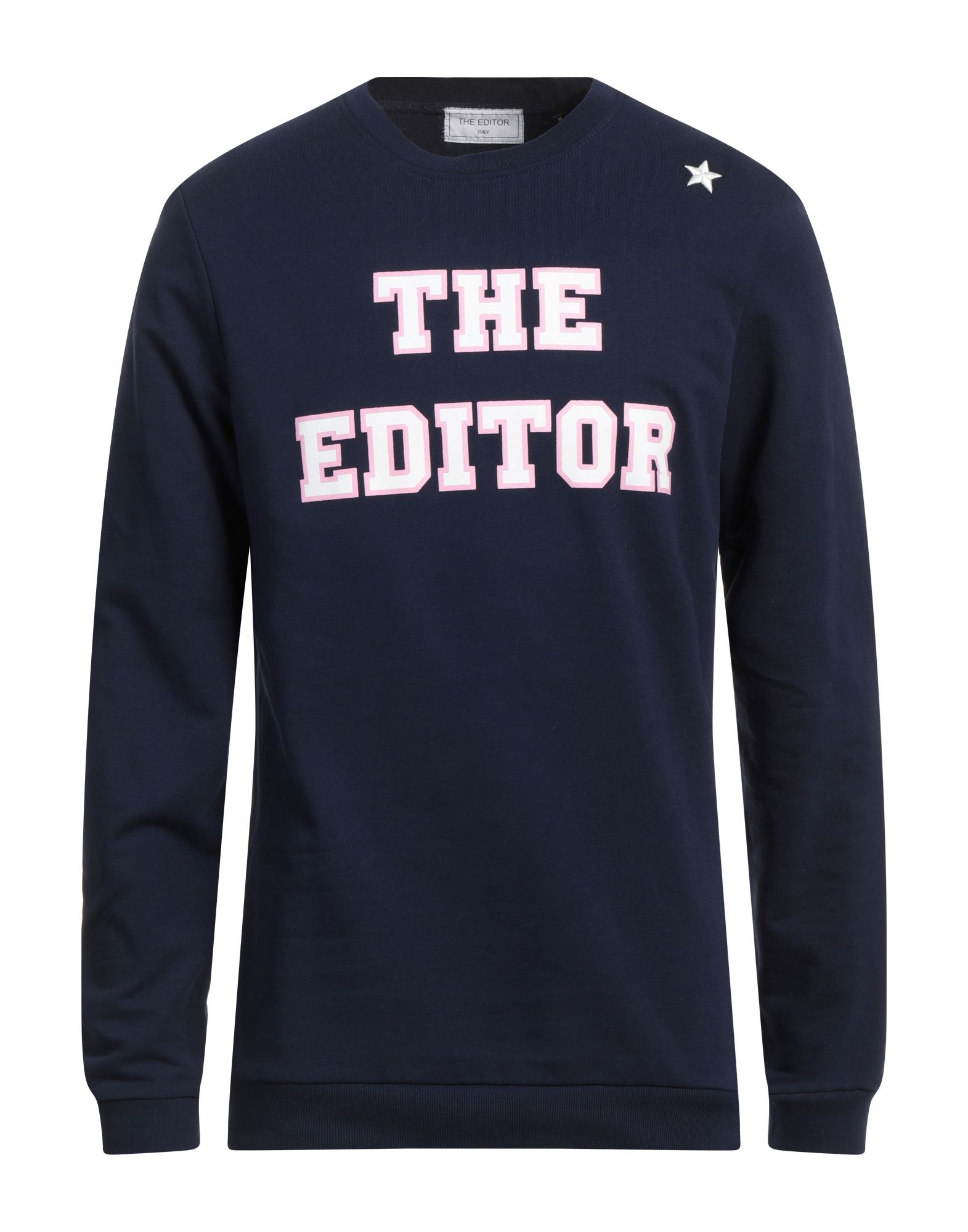 THE EDITOR Sweatshirt Herren Marineblau von THE EDITOR