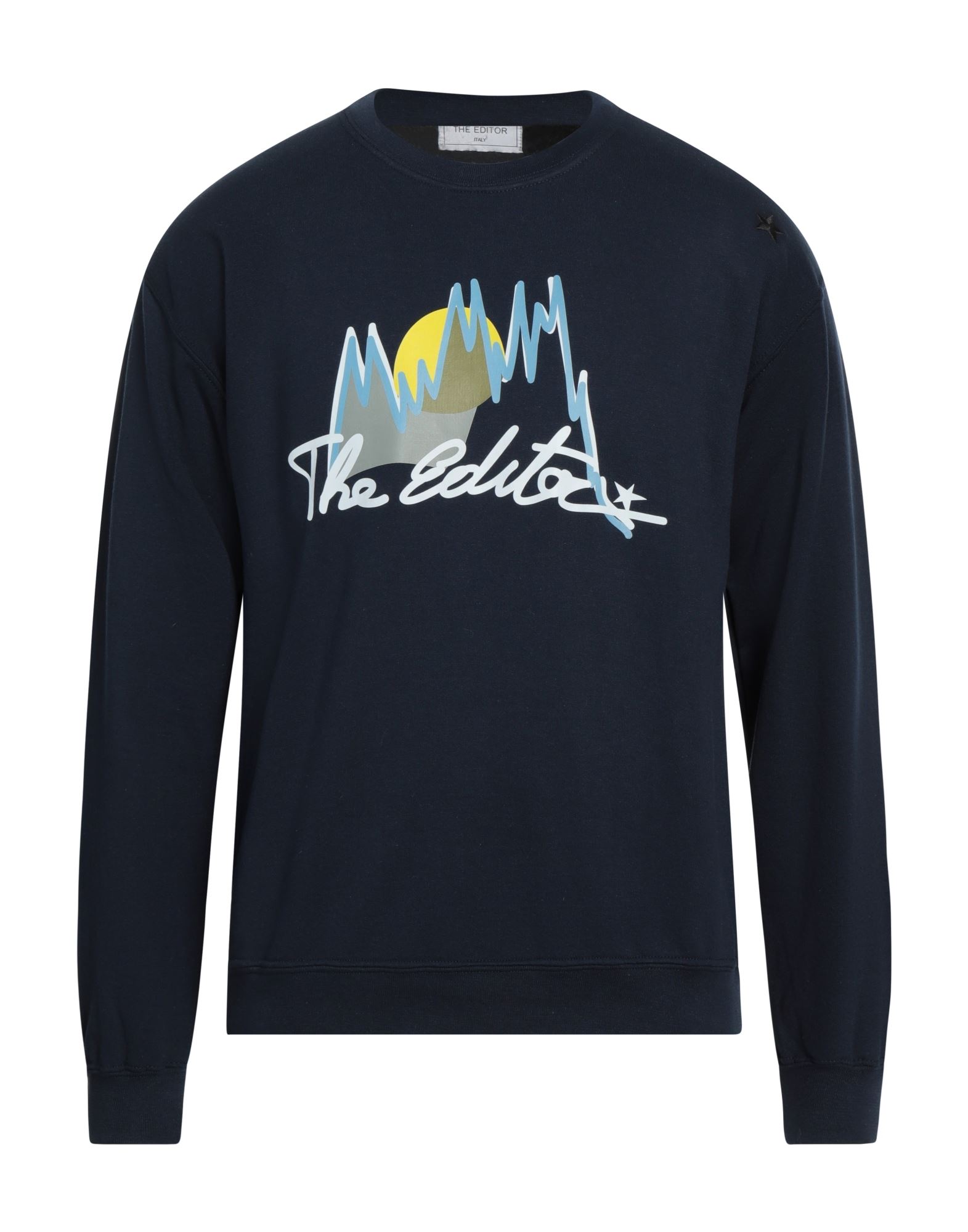 THE EDITOR Sweatshirt Herren Marineblau von THE EDITOR