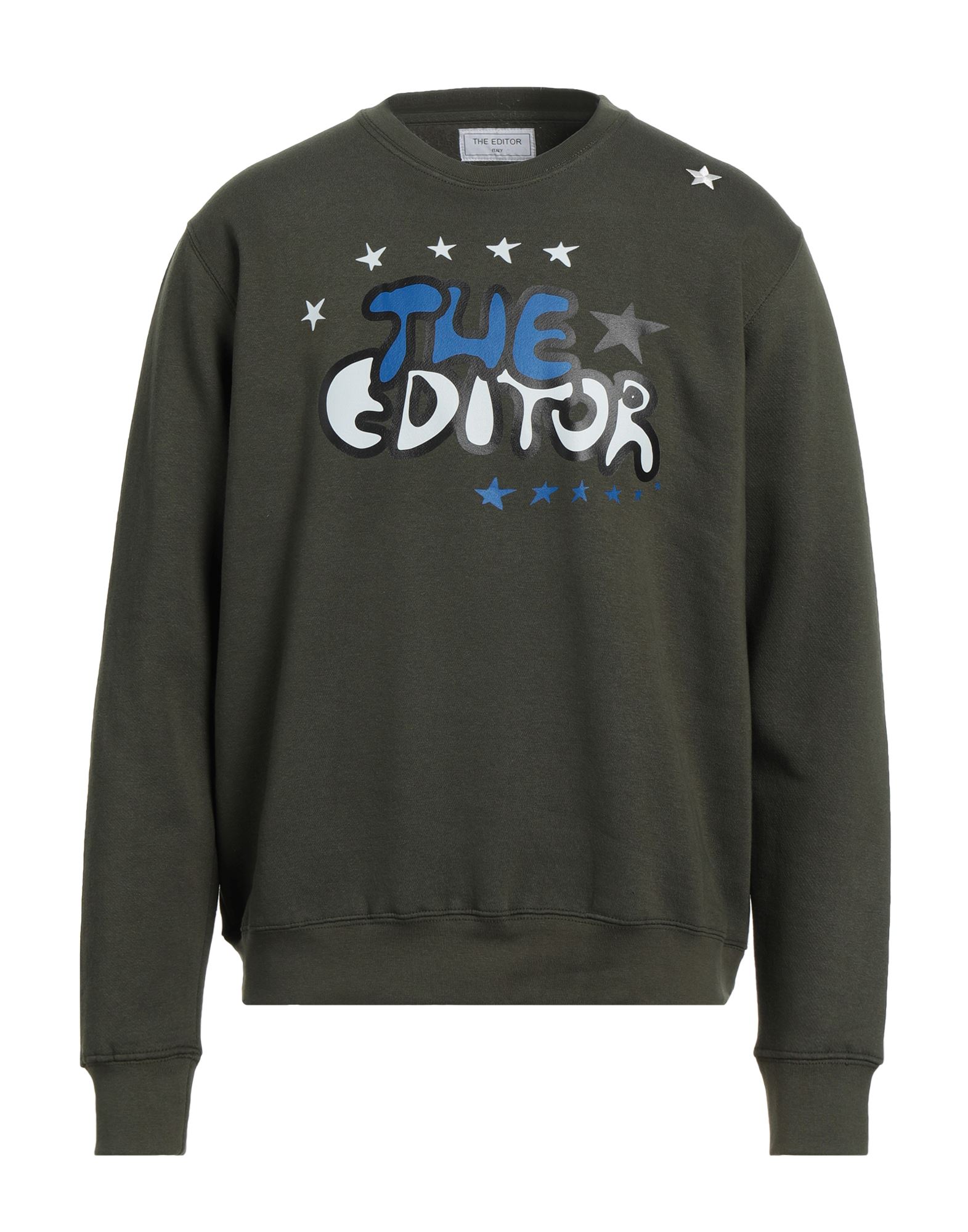 THE EDITOR Sweatshirt Herren Militärgrün von THE EDITOR