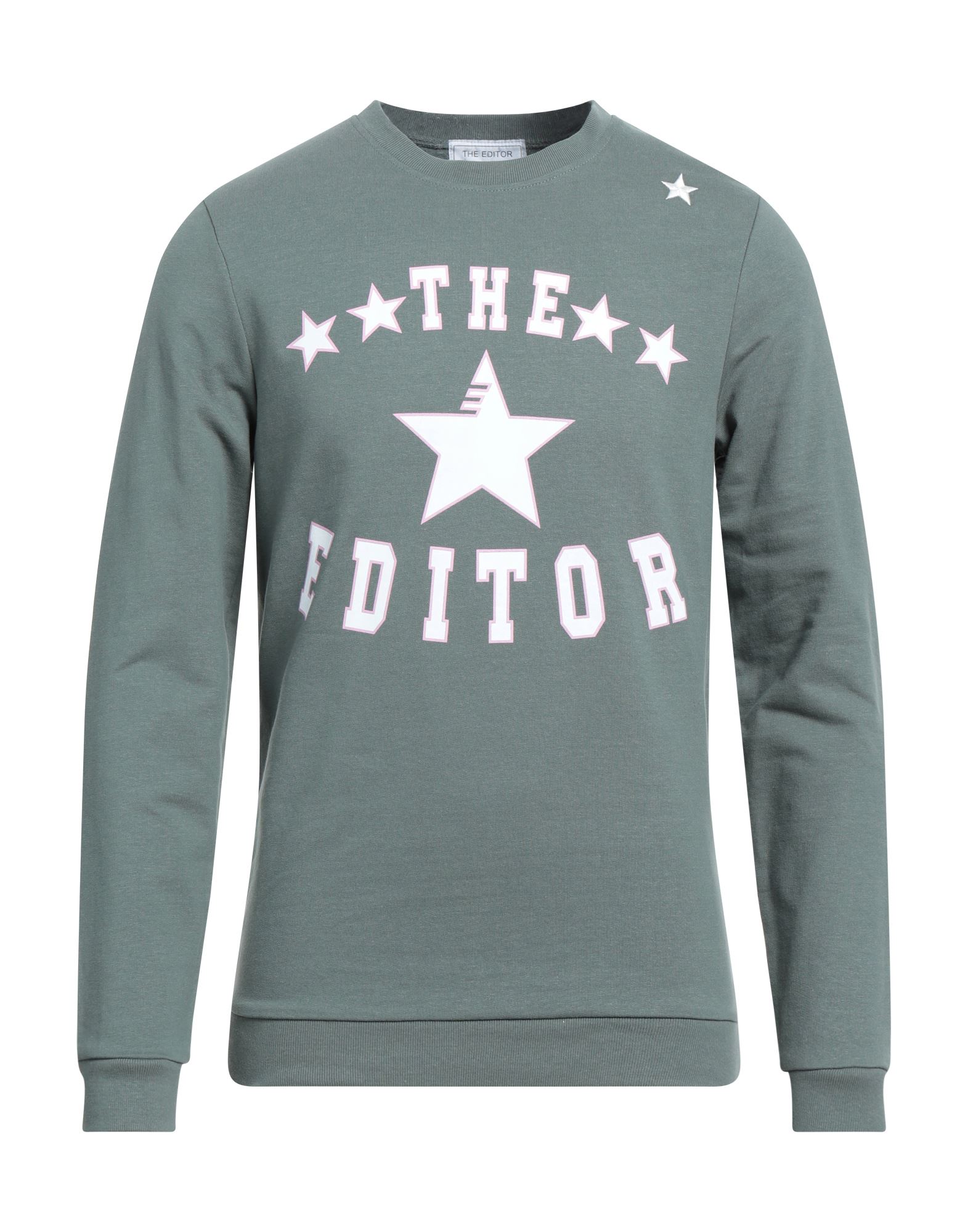 THE EDITOR Sweatshirt Herren Militärgrün von THE EDITOR