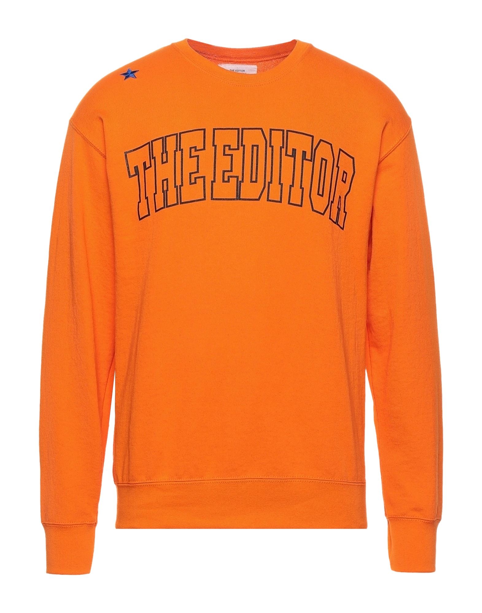 THE EDITOR Sweatshirt Herren Orange von THE EDITOR