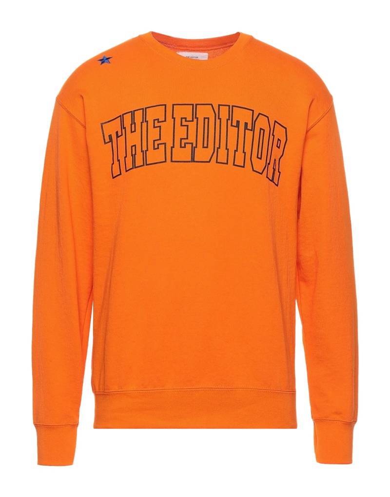 THE EDITOR Sweatshirt Herren Orange von THE EDITOR