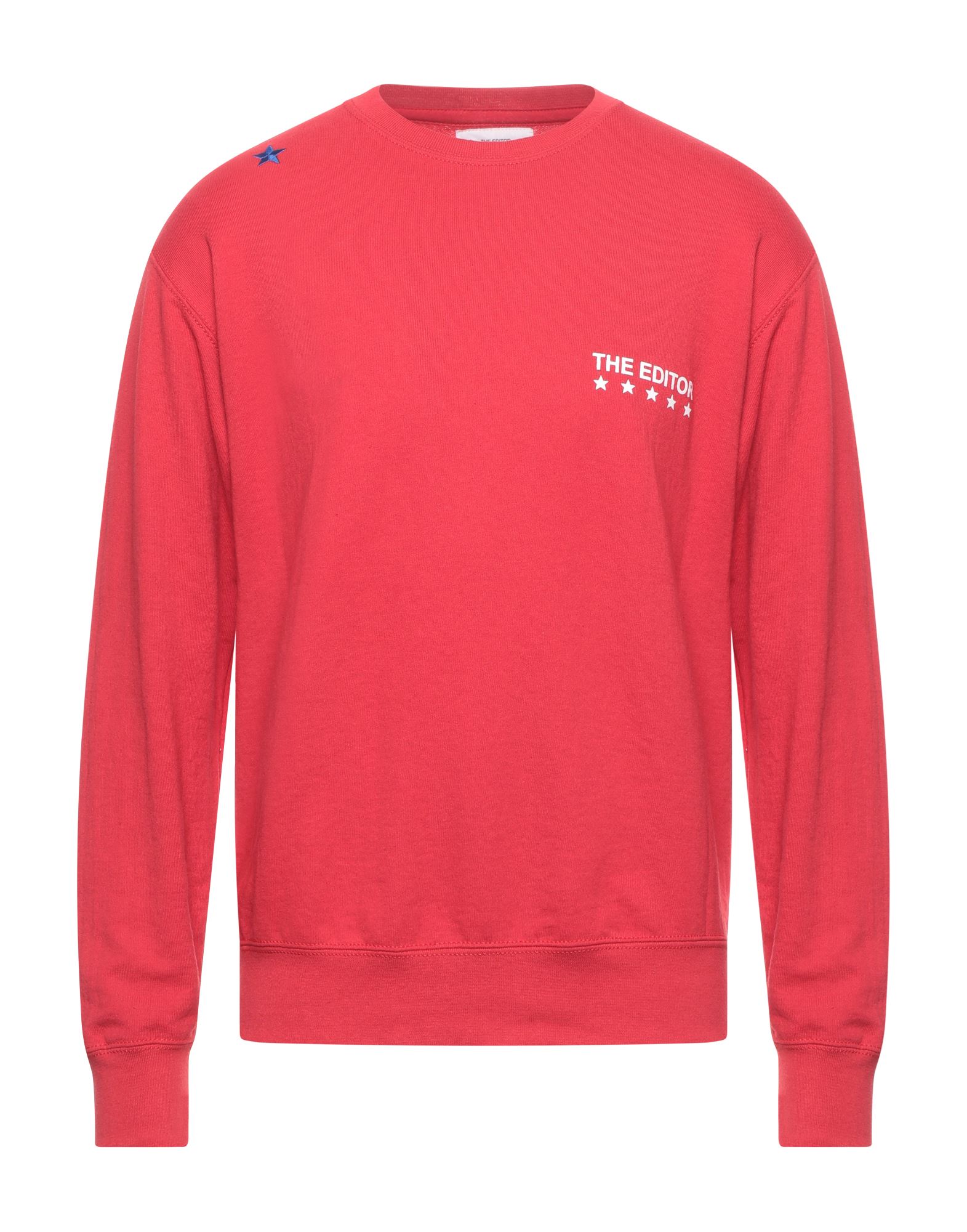 THE EDITOR Sweatshirt Herren Rot von THE EDITOR