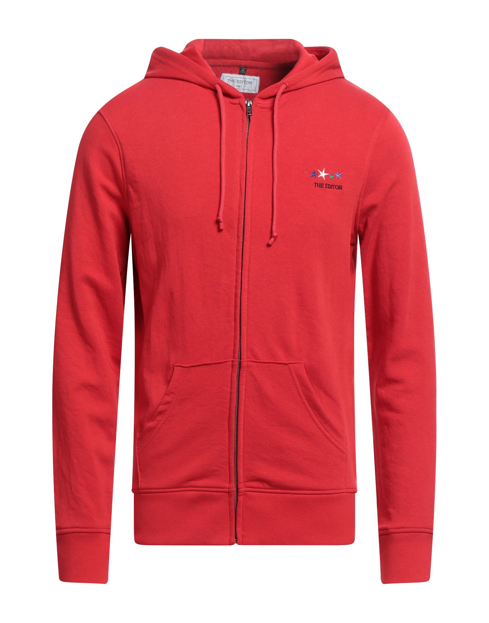 THE EDITOR Sweatshirt Herren Rot von THE EDITOR