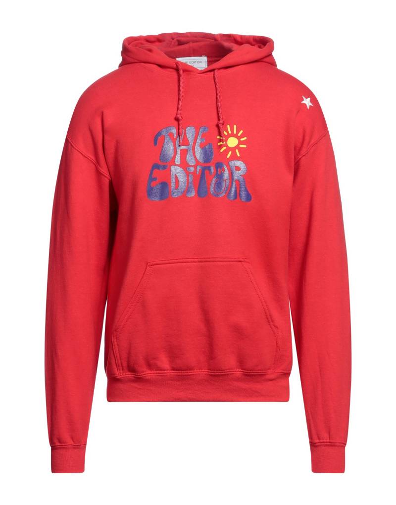THE EDITOR Sweatshirt Herren Rot von THE EDITOR
