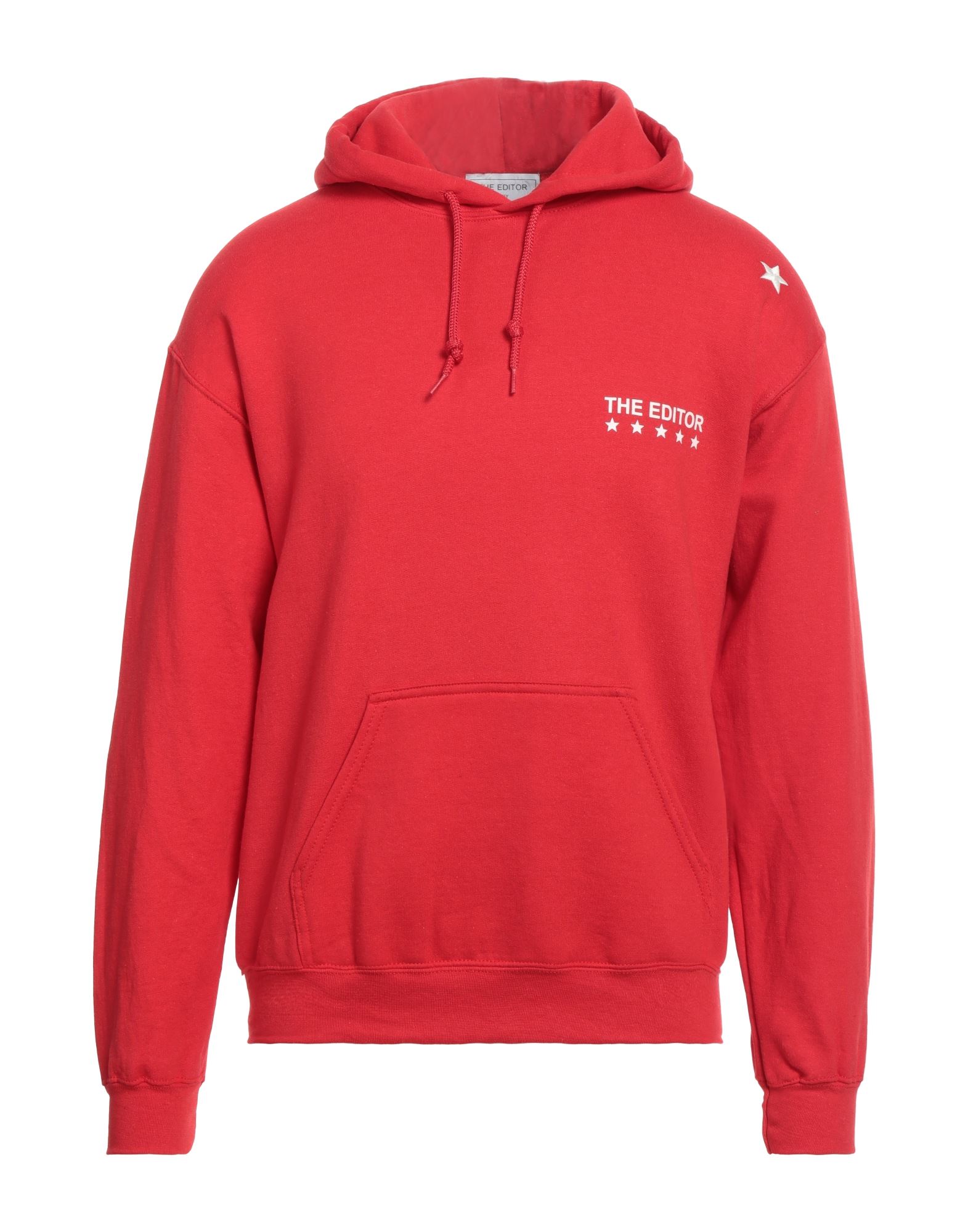 THE EDITOR Sweatshirt Herren Rot von THE EDITOR