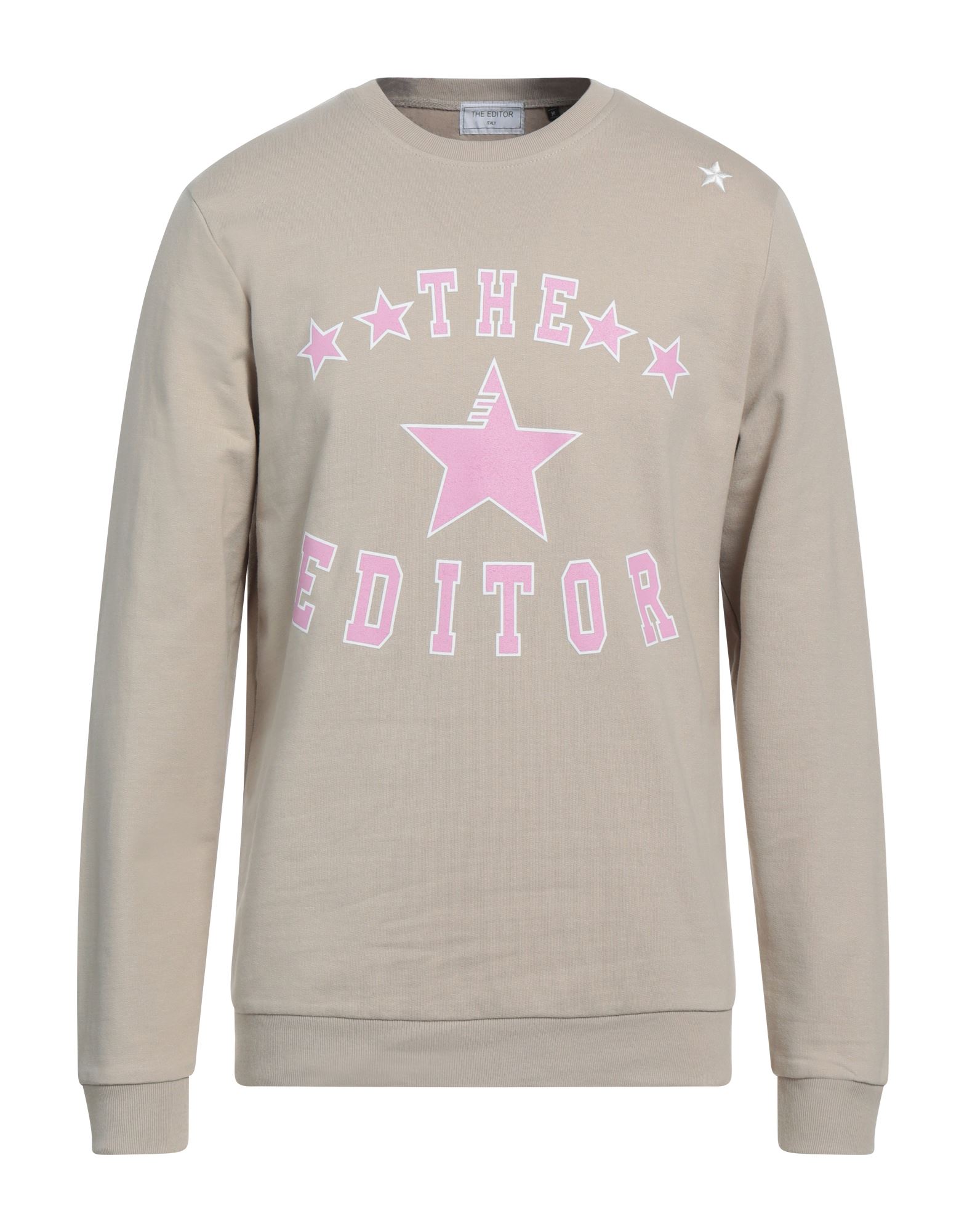 THE EDITOR Sweatshirt Herren Sand von THE EDITOR