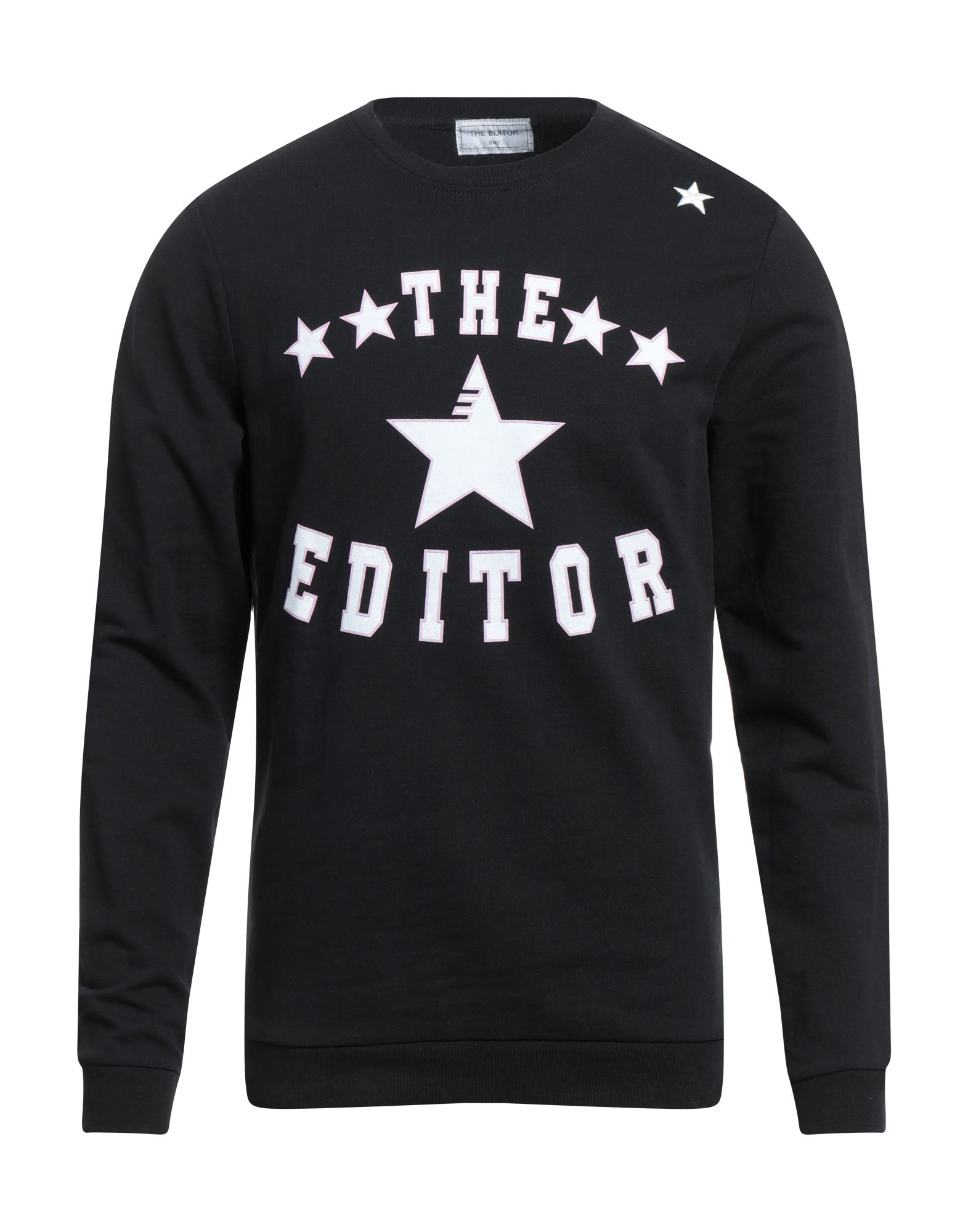 THE EDITOR Sweatshirt Herren Schwarz von THE EDITOR