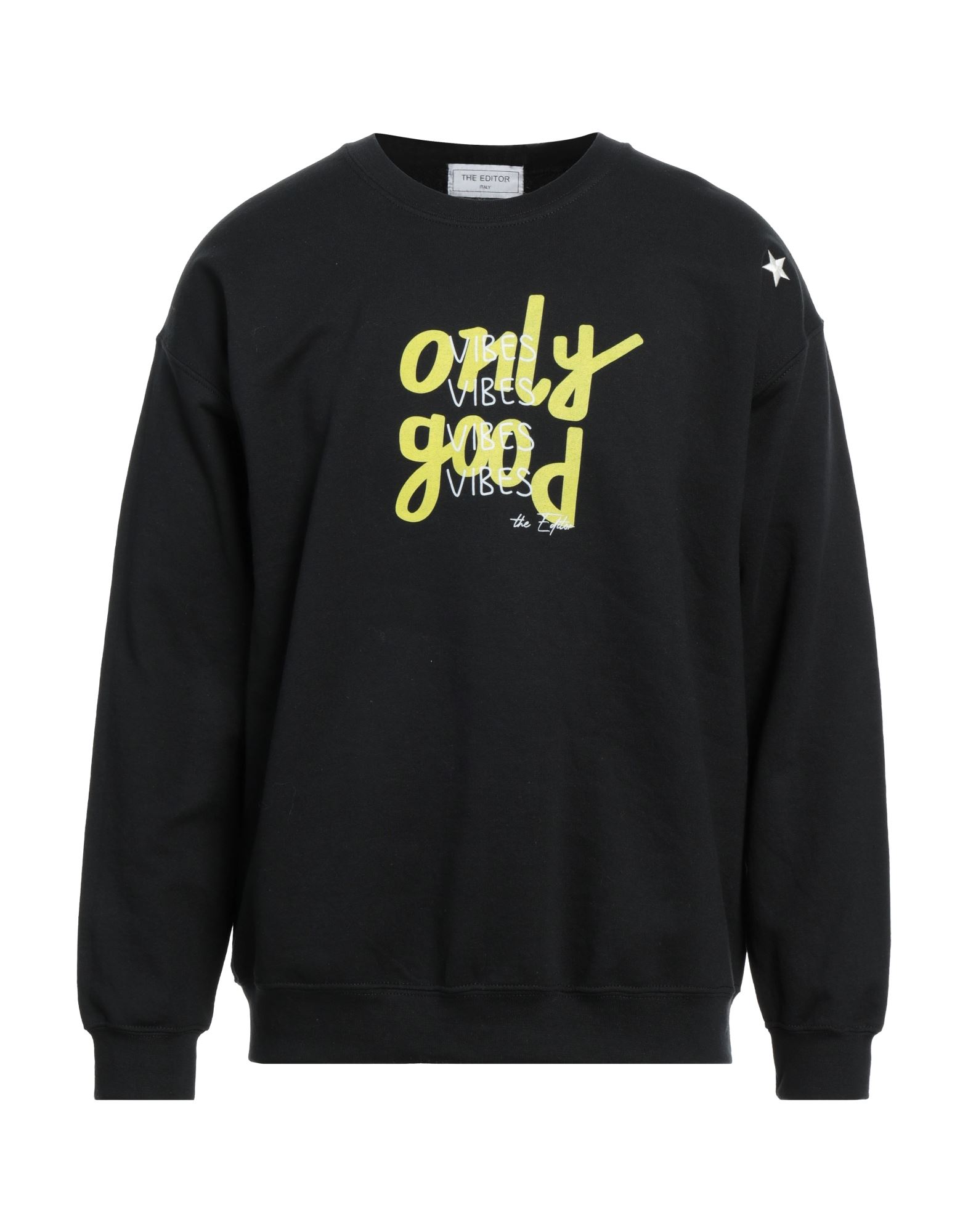 THE EDITOR Sweatshirt Herren Schwarz von THE EDITOR