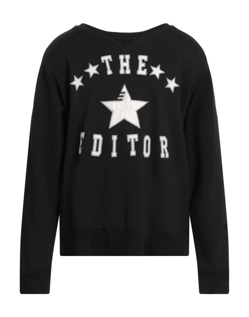 THE EDITOR Sweatshirt Herren Schwarz von THE EDITOR