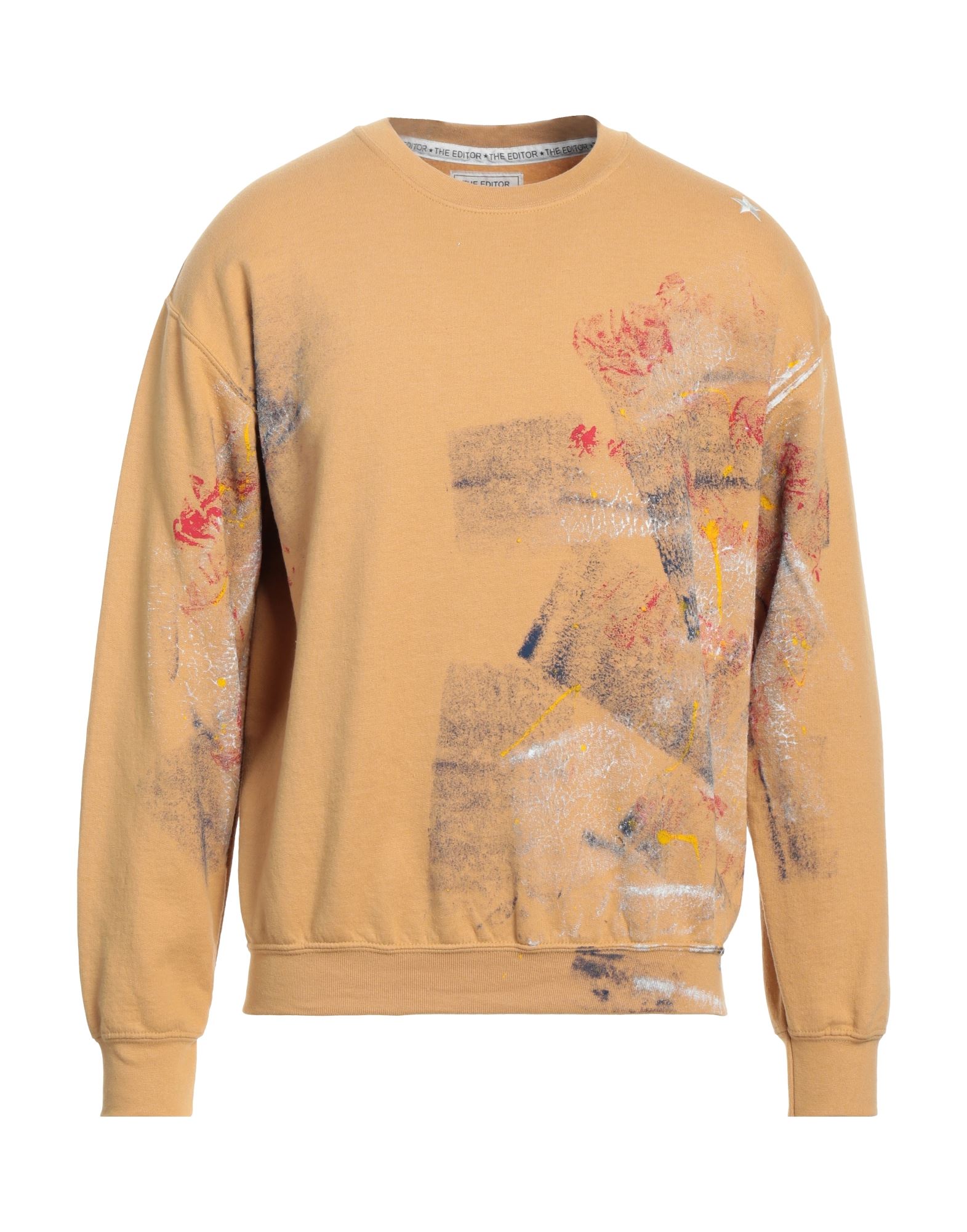 THE EDITOR Sweatshirt Herren Senf von THE EDITOR