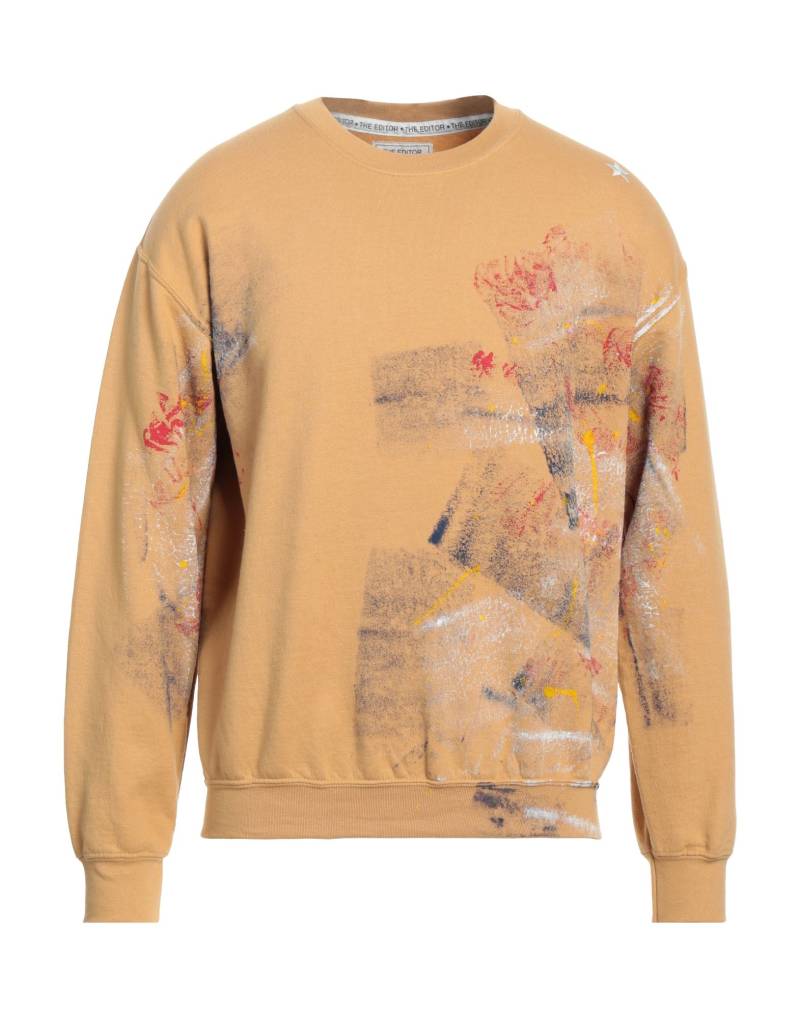 THE EDITOR Sweatshirt Herren Senf von THE EDITOR